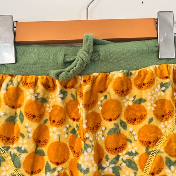 DUNS velvety Orange Print Jogger Pants. 100% organic cotton. Neutral gender - Picture 4 of 7